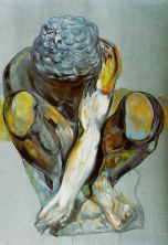 Haga click para ver la imagen ampliada after michelangelo's squatting child 1982.jpg